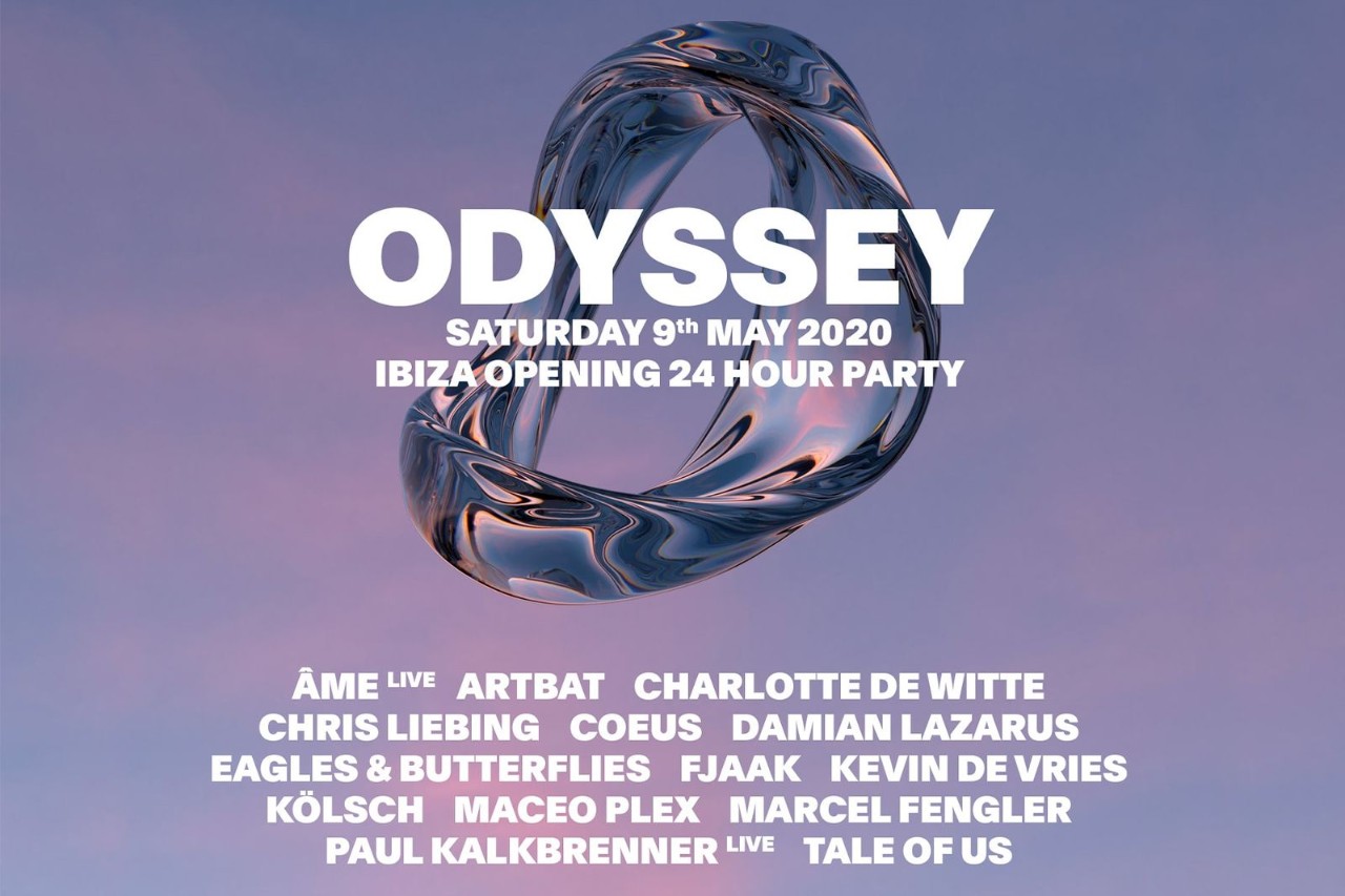 Line-up of the ODYSSEY OPENING PARTY 2020